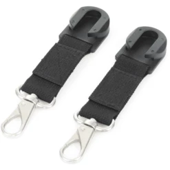 ABC DESIGN Ganci Universali Per Passeggino Universal Black