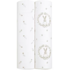 Aden +anais™ Musslin Pucktuch Confezione Da 2 Pezzi Blush Ing Coniglietti