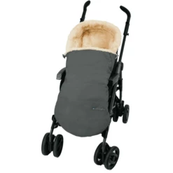 Altabebe Coprigambe In Pelle Di Agnello - Grigio Scuro -Negozio online Pink Or Blue altabebe coprigambe in pelle di agnello grigio scuro a376122 2