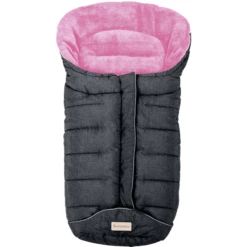 Altabebe Coprigambe Invernale Con Imbottitura 3M - Grigio Scuro/ Rosa