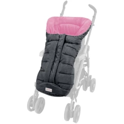 Altabebe Coprigambe Invernale Con Imbottitura 3M - Grigio Scuro/ Rosa -Negozio online Pink Or Blue altabebe coprigambe invernale con imbottitura 3m grigio scuro rosa a376081 4