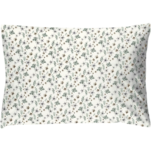 Alvi ® Biancheria Da Letto Petit Fleurs Verde/bianco 100 X 135 Cm 7 Alvi ® Biancheria Da Letto Petit Fleurs Verde/bianco 100 X 135 Cm - immagine 5