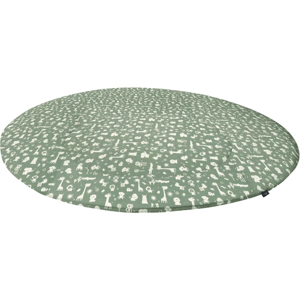 Alvi Coperta Per Bambini Granito Rotonda Animals Granito Verde/bianco Ø100cm 5 Alvi Coperta Per Bambini Granito Rotonda Animals Granito Verde/bianco Ø100cm - immagine 3