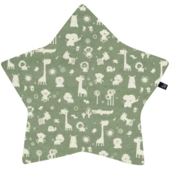 Alvi ® Cuscino Star Granito Animals Granito Verde/bianco