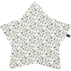 Alvi ® Cuscino Star Petit Fleurs Verde/bianco -Negozio online Pink Or Blue alvi cuscino star petit fleurs verde bianco a388500 2