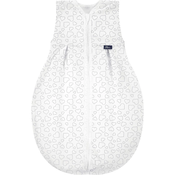 Alvi ® Palla Sacco A Pelo Molton - Heart S White 6 Alvi ® Palla Sacco A Pelo Molton - Heart S White - immagine 4