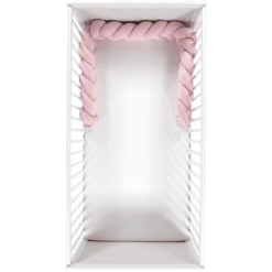 Alvi® Paracolpi Intrecciato Special Fabric Quilt Rosé -Negozio online Pink Or Blue alvi paracolpi intrecciato special fabric quilt rose a324947 4