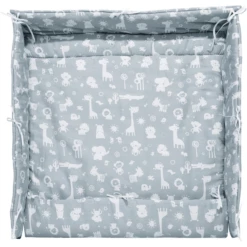 Alvi Paracolpi Per Box Animali Dello Zoo Blu Cipria 70/100 Cm