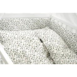 Alvi ® Set Letto 4 Pezzi Petit Fleurs Verde/bianco 100 X 135 Cm -Negozio online Pink Or Blue alvi set letto 4 pezzi petit fleurs verde bianco 100 x 135 cm a387535 1