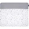 Alvi Set Materassino Fasciatoio - Stelle Grigio Argento 70 X 85 Cm -Negozio online Pink Or Blue alvi set materassino fasciatoio stelle grigio argento 70 x 85 cm a249257