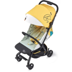 Anex Passeggino Air-Z - Nero/giallo Con Scritte -Negozio online Pink Or Blue anex passeggino air z nero giallo con scritte a399208 2