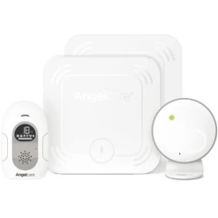 Angelcare Angel Care ® SmartSensor Pro 2: 2-in-1 Baby Monitoring Audio E Movimento Con Due Tappeti Sensori Wireless