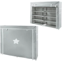 Roba Armadio Per Bambini In Tessuto XL Little Stars 113 X 28 X 90 Cm 11 Roba Armadio Per Bambini In Tessuto XL Little Stars 113 X 28 X 90 Cm -Negozio online Pink Or Blue armadio per bambini in tessuto xl little stars 113 x 28 x 90 cm a304719 4