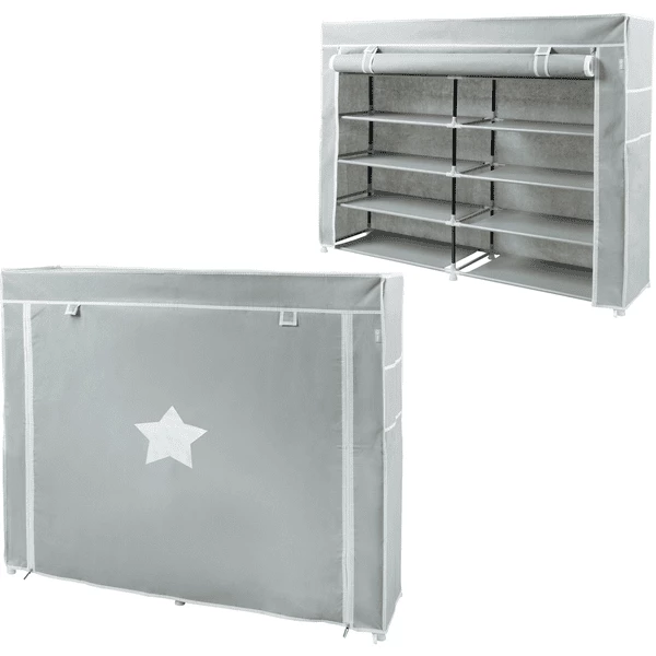 Roba Armadio Per Bambini In Tessuto XL Little Stars 113 X 28 X 90 Cm 7 Roba Armadio Per Bambini In Tessuto XL Little Stars 113 X 28 X 90 Cm - immagine 5