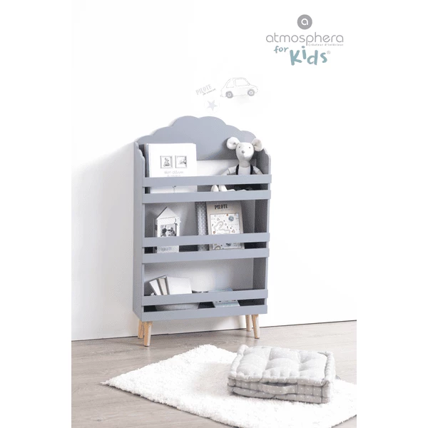 Atmosphera Libreria Cloud Grigio 6 Atmosphera Libreria Cloud Grigio - immagine 4