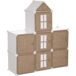 Atmosphera Scaffale Portaoggetti Castello Di Iuta -Negozio online Pink Or Blue atmosphera scaffale portaoggetti castello di iuta a397578 4