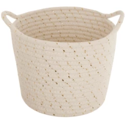 Atmosphera Set Di 3 Cestini Portaoggetti Per Bambini In Lurex -Negozio online Pink Or Blue atmosphera set di 3 cestini portaoggetti per bambini in lurex a397748 1