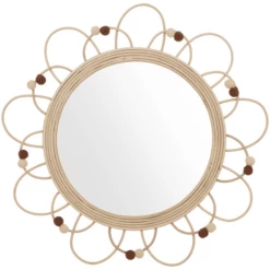 Atmosphera Specchio Per Bambini Campagne Rattan -Negozio online Pink Or Blue atmosphera specchio per bambini campagne rattan a401966 2