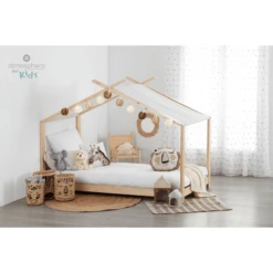 Atmosphera Struttura Letto A Tenda Ilan 90 X 190 Cm -Negozio online Pink Or Blue atmosphera struttura letto a tenda ilan 90 x 190 cm a401847 3