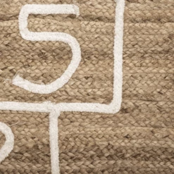 Atmosphera Tappeto Marelle In Iuta -Negozio online Pink Or Blue atmosphera tappeto marelle in iuta a401842 1