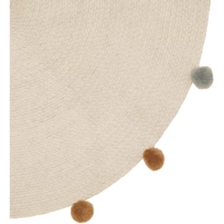 Atmosphera Tappeto Per Bambini Pompons -Negozio online Pink Or Blue atmosphera tappeto per bambini pompons a396385 1