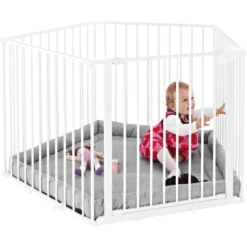 BabyDan Baby Dan Box Per Bambini Park-A-Kid Bianco -Negozio online Pink Or Blue baby dan box per bambini park a kid bianco a142944 2