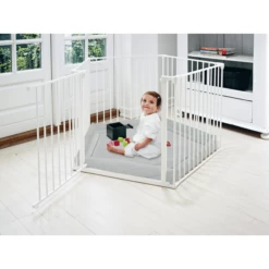 BabyDan Baby Dan Box Per Bambini Park-A-Kid Bianco -Negozio online Pink Or Blue baby dan box per bambini park a kid bianco a142944 3