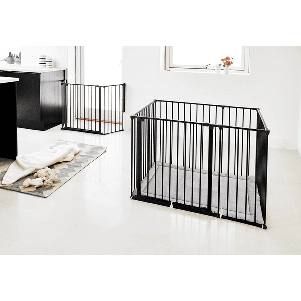 BabyDan Baby Dan Box Square Con Materassino, Nero 6 BabyDan Baby Dan Box Square Con Materassino, Nero - immagine 4