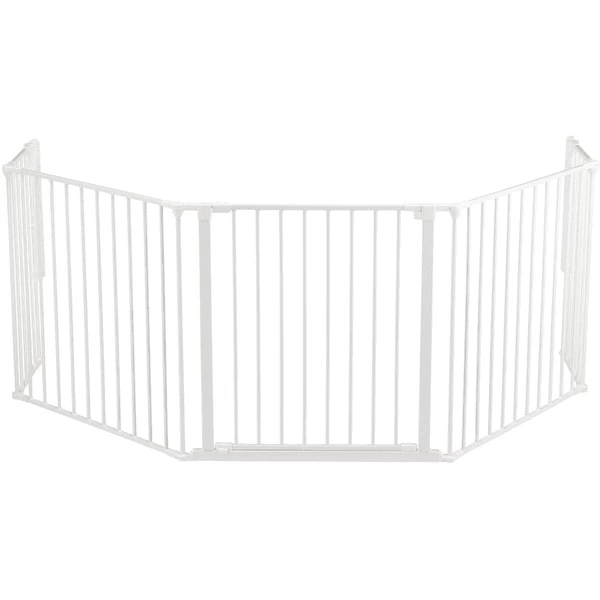 BabyDan Baby Dan Cancelletto Di Protezione Per Camino Flex XL Bianco 3 BabyDan Baby Dan Cancelletto Di Protezione Per Camino Flex XL Bianco