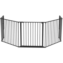 BabyDan Baby Dan Cancelletto Di Protezione Per Camino Flex XL Nero -Negozio online Pink Or Blue baby dan cancelletto di protezione per camino flex xl nero a280541 4