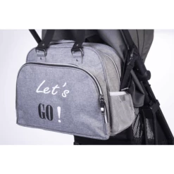 BABY ON BOARD Borsa Fasciatoio Simply Premium Let's Go, Grigio -Negozio online Pink Or Blue baby on board borsa fasciatoio simply premium lets go grigio a363383 4
