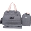 BABY ON BOARD Borsa Fasciatoio Urban Classic Grey -Negozio online Pink Or Blue baby on board borsa fasciatoio urban classic grey a296536