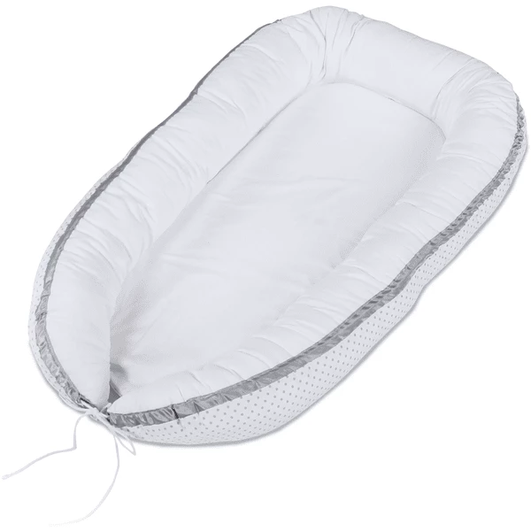 Babybay® Babynest Bianco Pois Grigio Perla 4 Babybay® Babynest Bianco Pois Grigio Perla - immagine 2