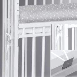 Babybay Boxspring Comfort Plus Lettino Co-sleeping Con Materasso In Cotone Classico Morbido. Bianco -Negozio online Pink Or Blue babybay boxspring comfort plus lettino co sleeping con materasso in cotone classico morbido bianco a415133 3