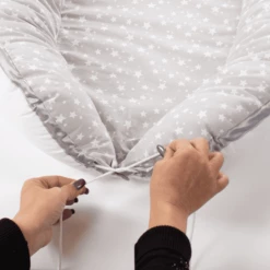 Babybay ® Coccole Nido Bianco Stella Bianca Mix Sand /berry -Negozio online Pink Or Blue babybay coccole nido bianco stella bianca mix sand berry a288084 4