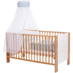 Babybay ® Culla Baldacchino Piqué Con Nastro Per L'applicazione Stella Azzurra Stelle Bianche -Negozio online Pink Or Blue babybay culla baldacchino pique con nastro per lapplicazione stella azzurra stelle bianche a311607 3