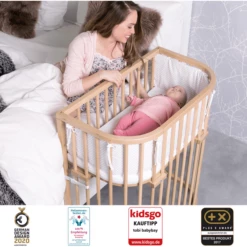 Babybay Lettino Co-sleeping Boxspring Comfort Plus, Legno Laccato -Negozio online Pink Or Blue babybay lettino co sleeping boxspring comfort plus legno laccato a376134 4