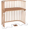 Babybay Lettino Co-sleeping Boxspring, Legno Naturale Laccato
