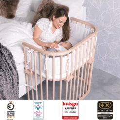 Babybay Lettino Co-sleeping Boxspring, Legno Naturale Non Trattato 8 Babybay Lettino Co-sleeping Boxspring, Legno Naturale Non Trattato -Negozio online Pink Or Blue babybay lettino co sleeping boxspring legno naturale non trattato a129370 1