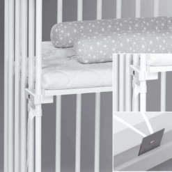 Babybay Lettino Co-sleeping Boxspring XXL - Bianco -Negozio online Pink Or Blue babybay lettino co sleeping boxspring xxl bianco a265382 4