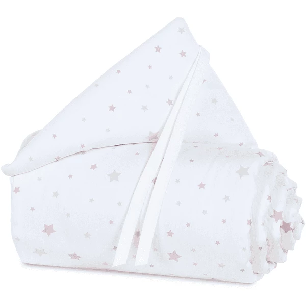 Babybay Nestchen Maxi Con Stelle Beige/rosa 3 Babybay Nestchen Maxi Con Stelle Beige/rosa