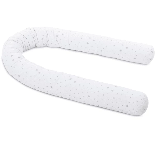 Babybay ® Nesting Piqué Serpente Adatto Per Culle, Bianco Stella Mix Sand / Azzurro 3 Babybay ® Nesting Piqué Serpente Adatto Per Culle, Bianco Stella Mix Sand / Azzurro