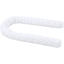 Babybay® Paracolpi A Serpente Piqué Bianco Stelle Grigio Perla -Negozio online Pink Or Blue babybay paracolpi a serpente pique bianco stelle grigio perla a288034 3