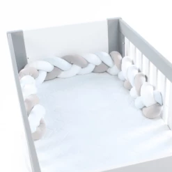 Babybay ® Paracolpi A Treccia, Bianco/beige/acqua, 200 Cm 10 Babybay ® Paracolpi A Treccia, Bianco/beige/acqua, 200 Cm -Negozio online Pink Or Blue babybay paracolpi a treccia bianco beige acqua 200 cm a288157 3