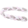 Babybay® Paracolpi A Treccia Bianco/beige/rosa -Negozio online Pink Or Blue babybay paracolpi a treccia bianco beige rosa a288041