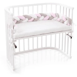 Babybay® Paracolpi A Treccia Bianco/beige/rosa 10 Babybay® Paracolpi A Treccia Bianco/beige/rosa -Negozio online Pink Or Blue babybay paracolpi a treccia bianco beige rosa a288041 3