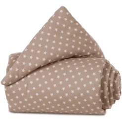 Babybay Paracolpi Organic Cotton Maxi, Marrone Chiaro Stelle Bianche, 168 X 24 Cm -Negozio online Pink Or Blue babybay paracolpi organic cotton maxi marrone chiaro stelle bianche 168 x 24 cm a277440 2