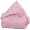 Babybay Paracolpi Stelle Rosa/bianco -Negozio online Pink Or Blue babybay paracolpi stelle rosa bianco a205032