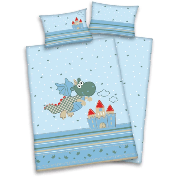 Babybest® Biancheria Da Letto Draghetto 100 X 135 Cm 5 Babybest® Biancheria Da Letto Draghetto 100 X 135 Cm - immagine 3