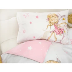 Babybest® Biancheria Da Letto Little Fairy 100 X 135 Cm -Negozio online Pink Or Blue babybest biancheria da letto little fairy 100 x 135 cm a401255 4